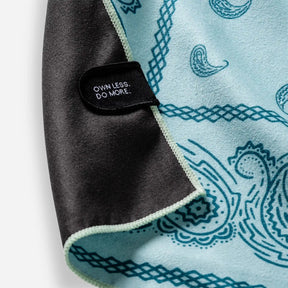 Bandana Towel: Paisley Seafoam Green Nomadix