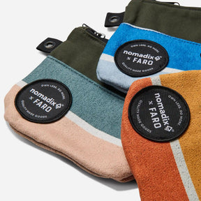 The Small Pouch: Nomadix x FARO: Stripes Retro Nomadix