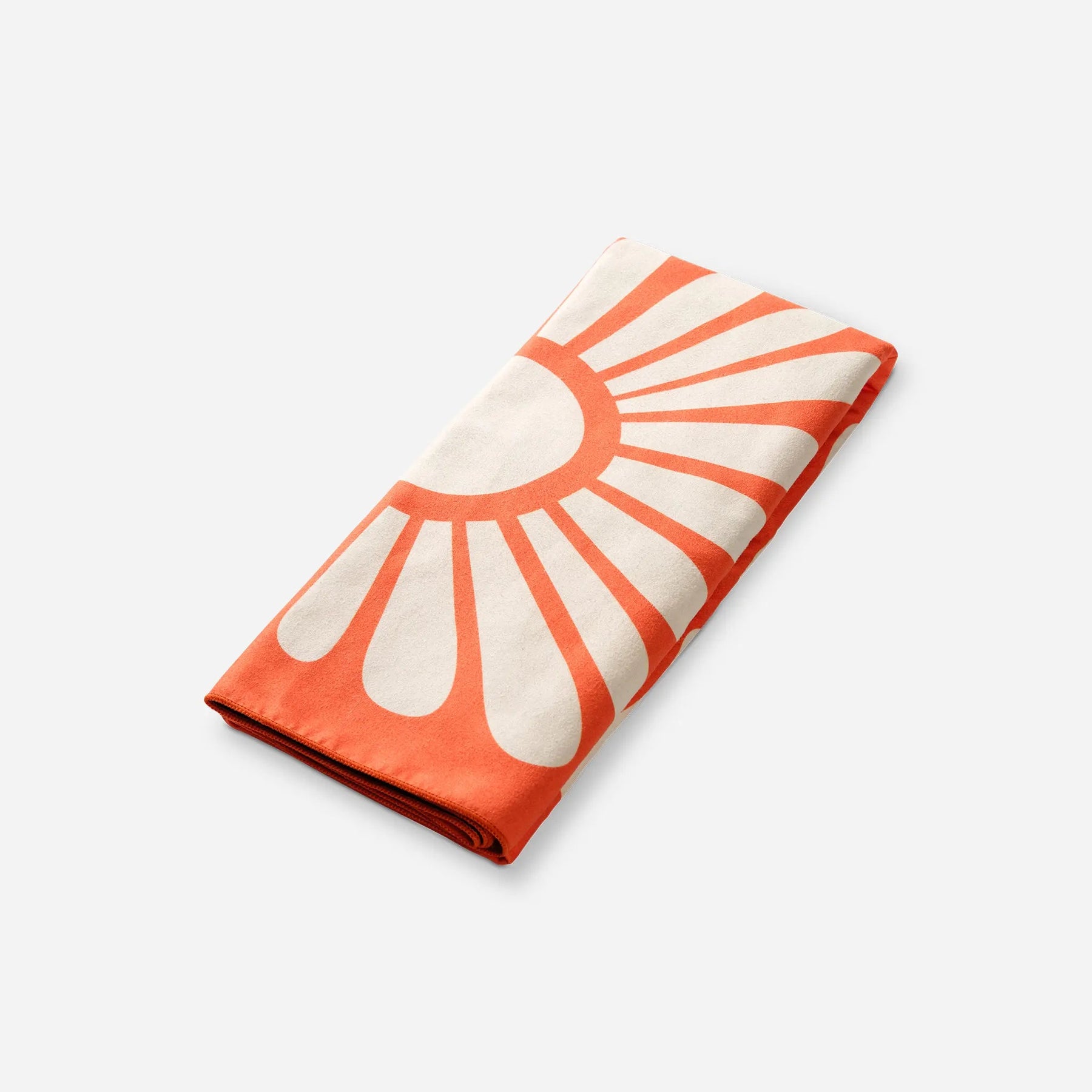 Ultralight Towel: Big Flowers Expedition Orange Nomadix