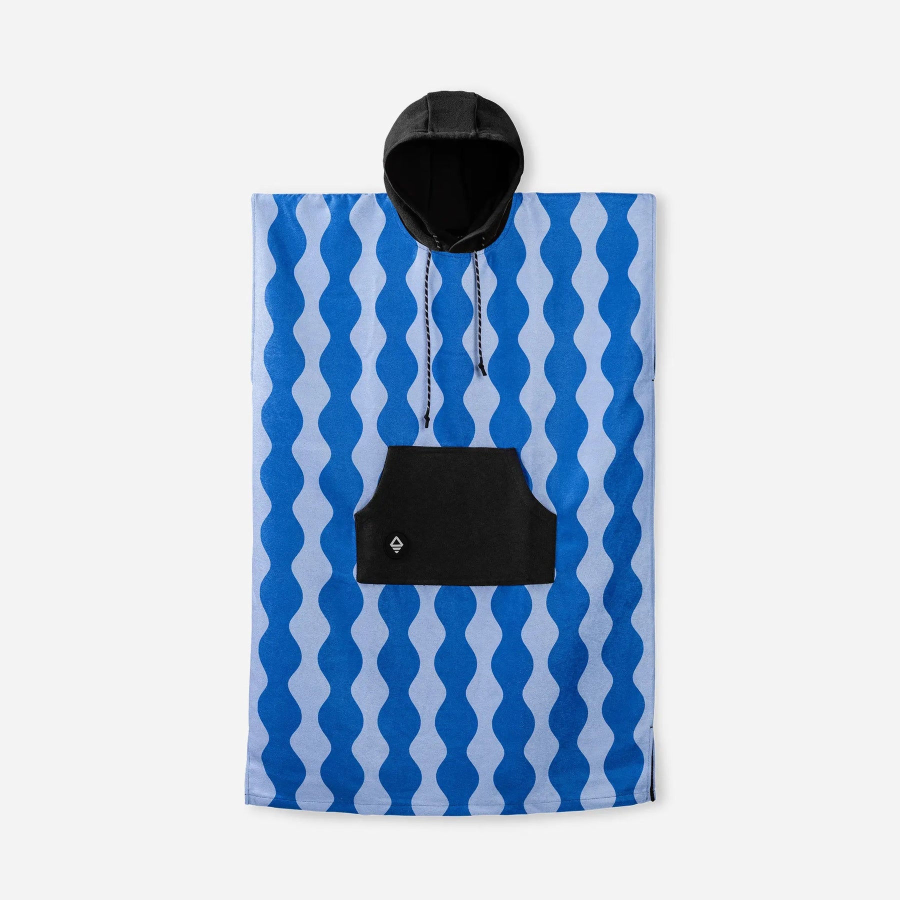 Changing Poncho: Slack Tide Coastal Blue Nomadix