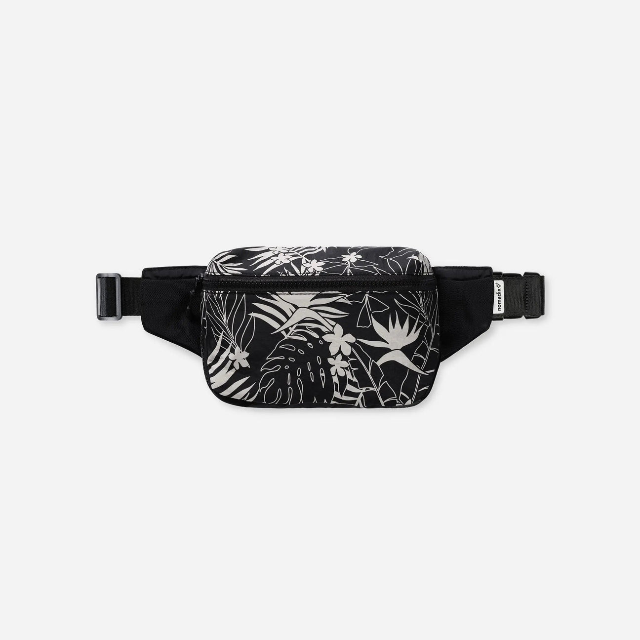 Fanny Pack: Retro Palms Black