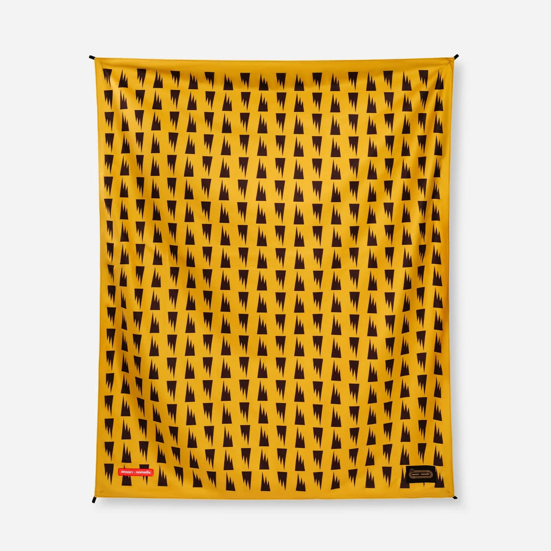 Festival Blanket: Summit Expedition Yellow (Nomadix x Brooks) Nomadix