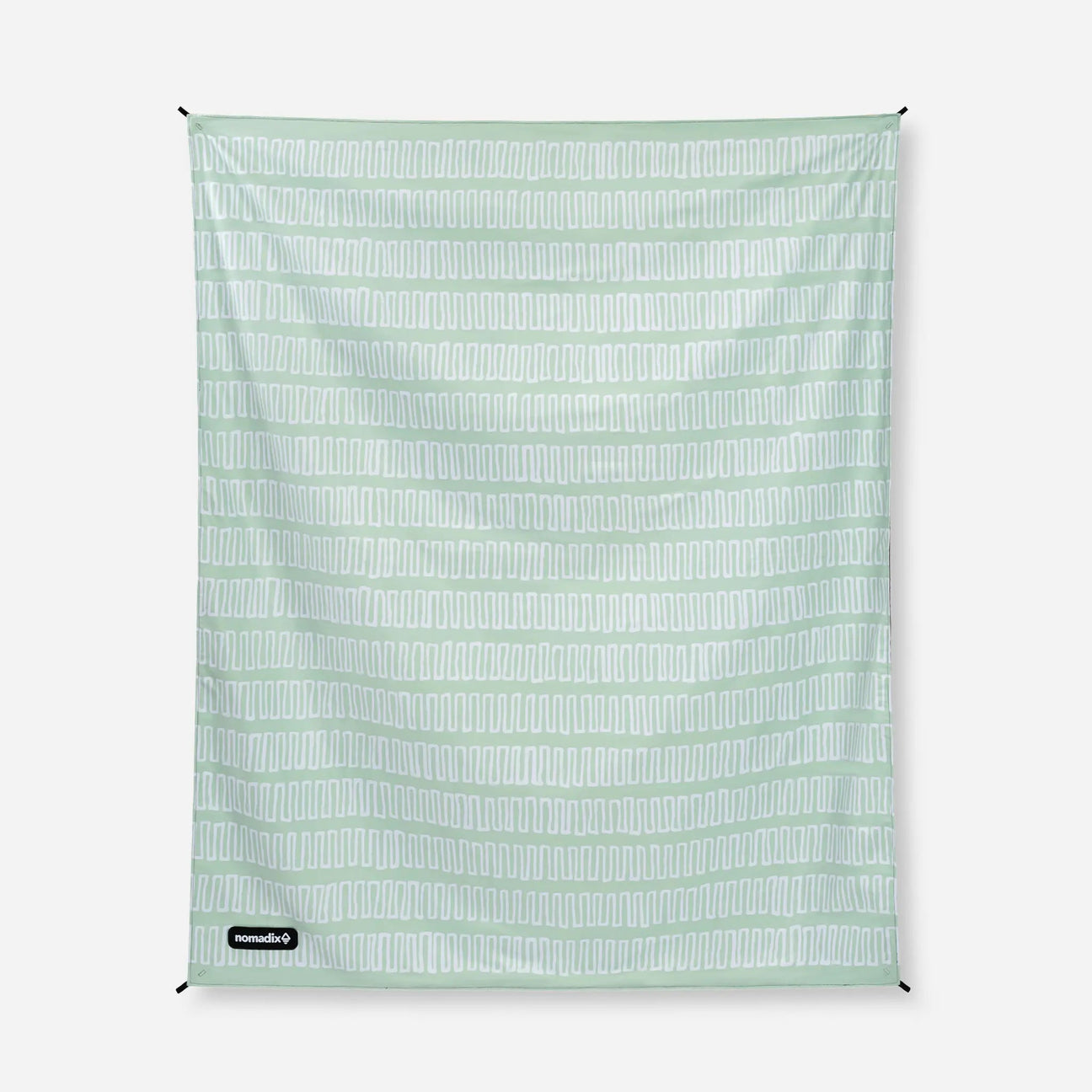 Festival Blanket: Switchback Seafoam Green