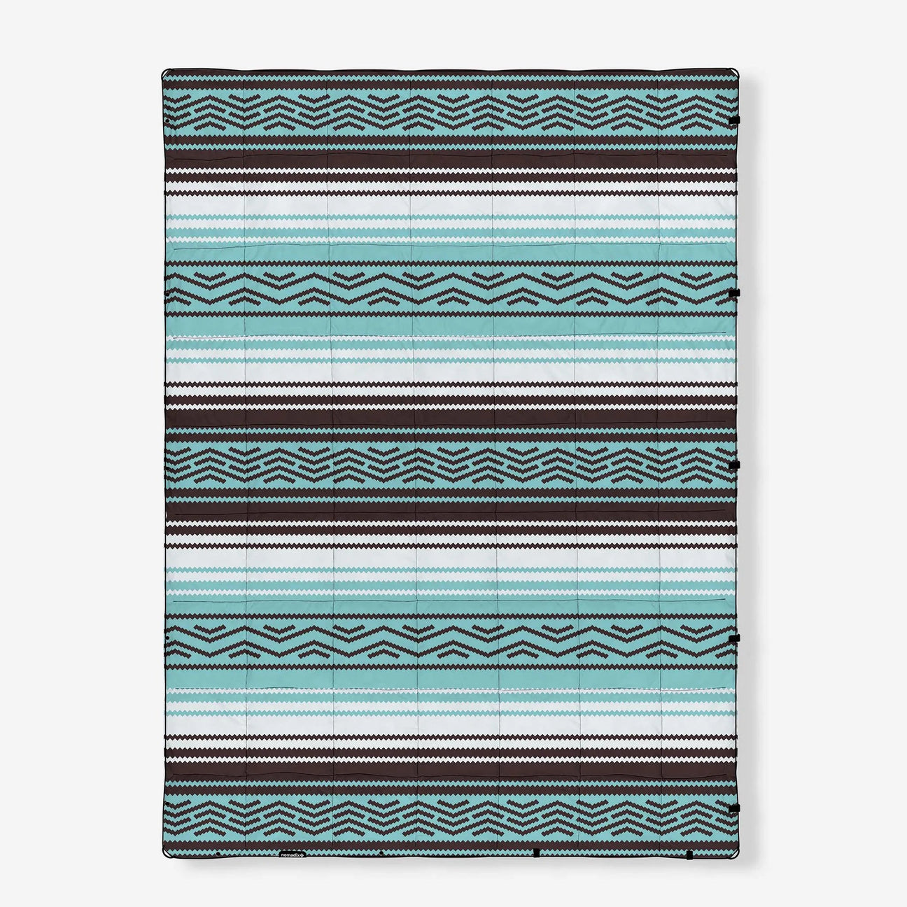 Graphene Puffer Blanket: Baja Aqua