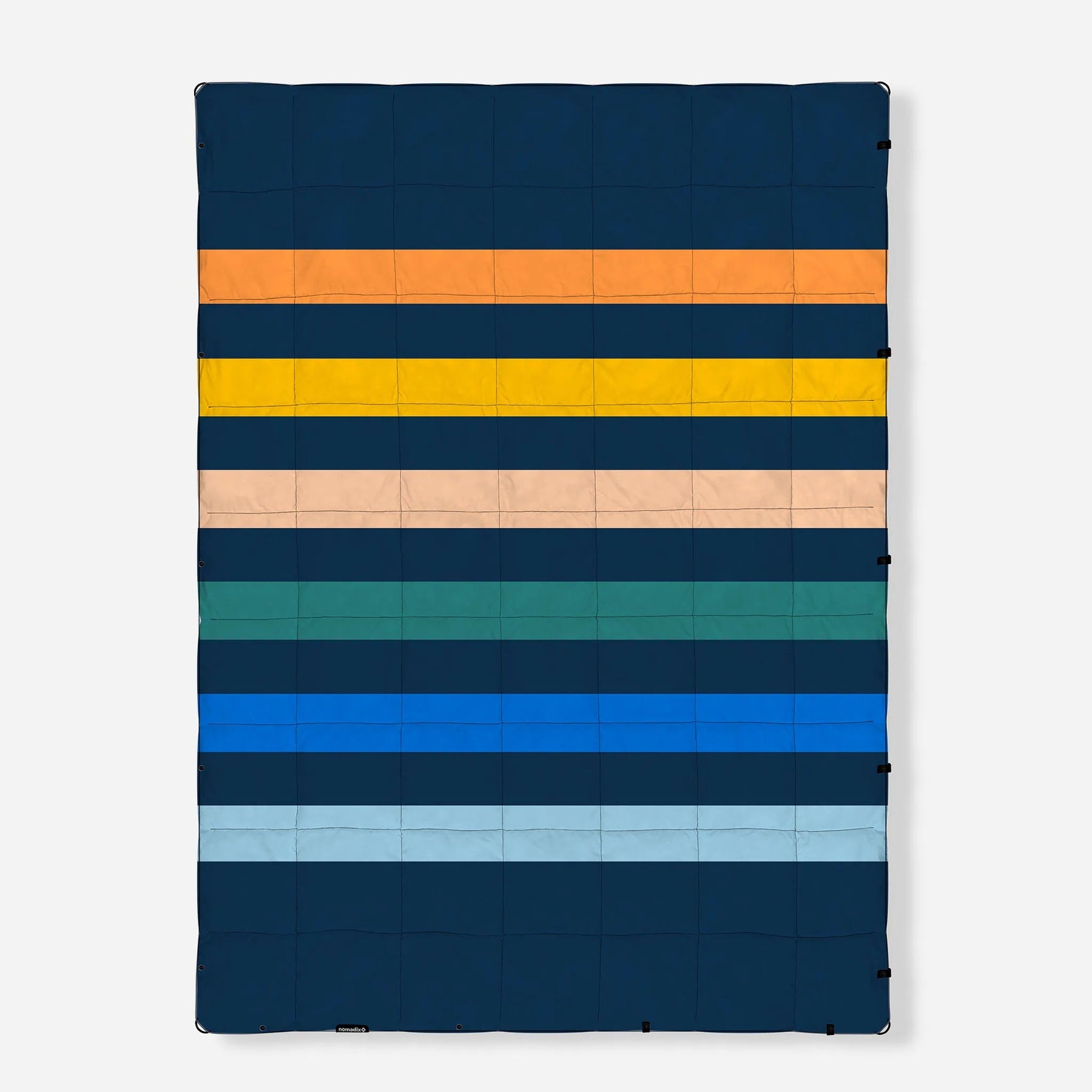 Graphene Puffer Blanket: Retro Multi Nomadix