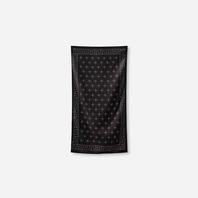 Hand Towel: Barton Black Nomadix