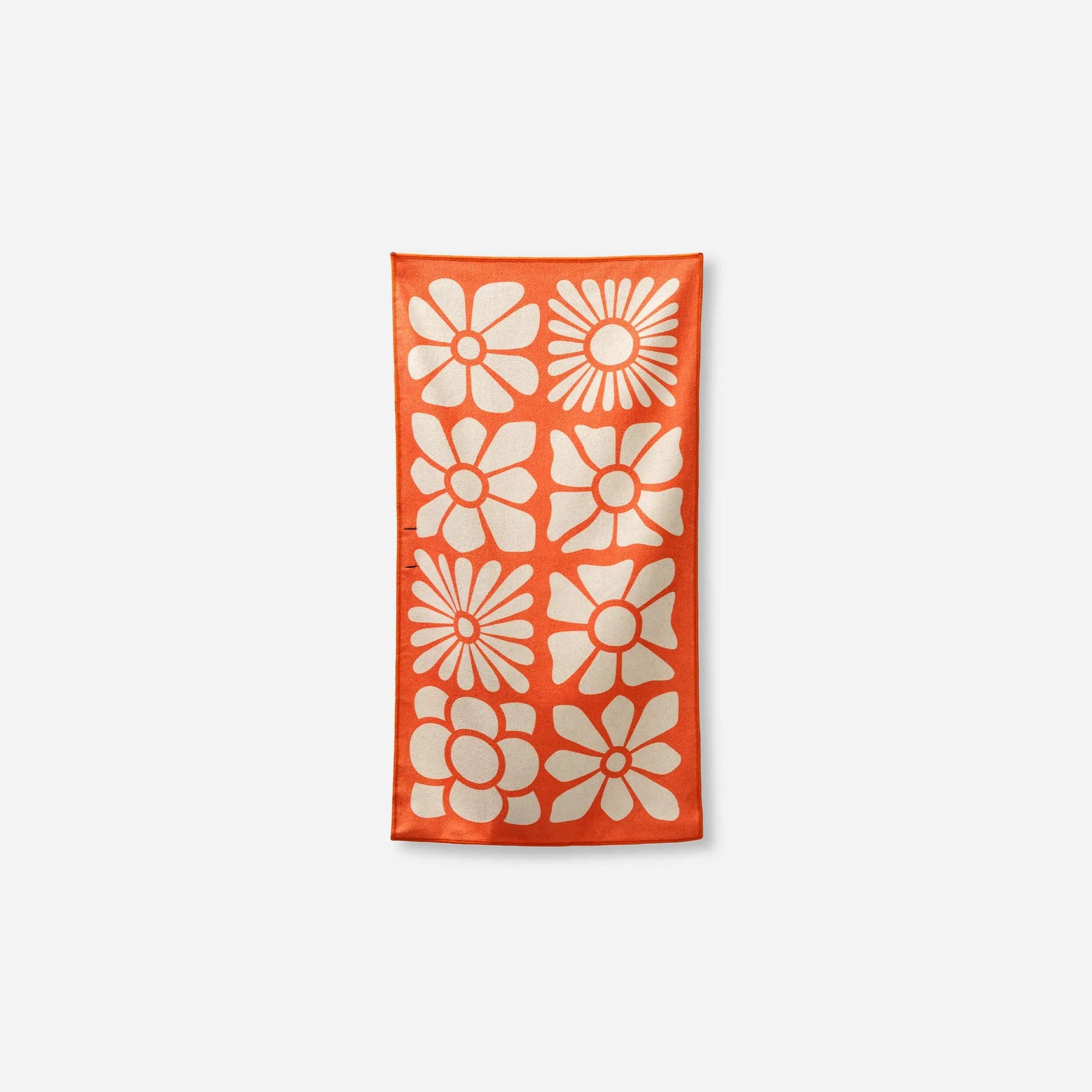 Hand Towel: Big Flowers Expedition Orange Nomadix