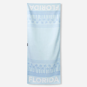 Original Towel: Florida Palms Coastal Blue Nomadix