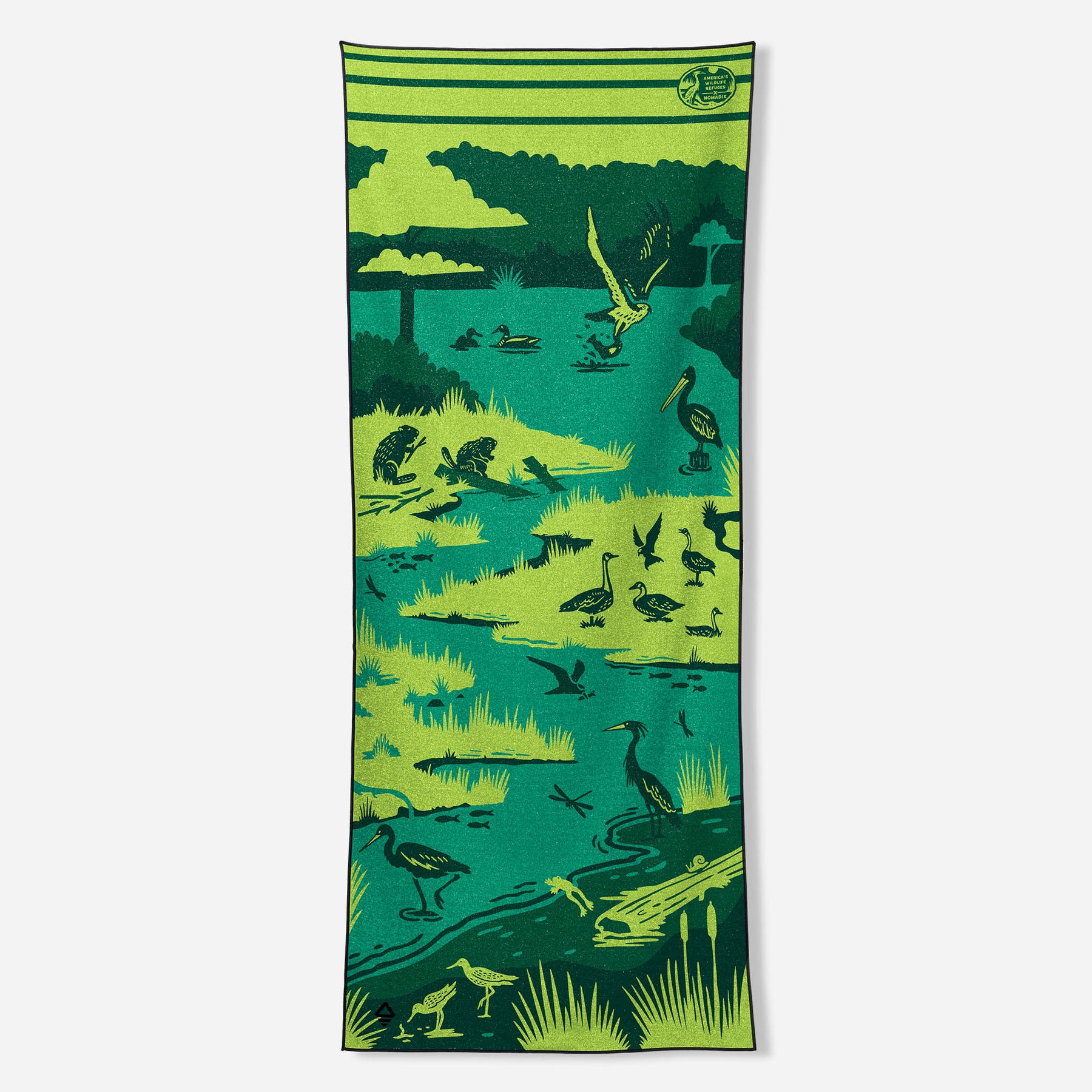 Original Towel: Nomadix x America's Wildlife Refuges: Wetlands Nomadix