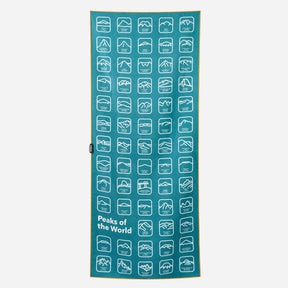 Original Towel: Peaks of the World Teal Ocean Nomadix