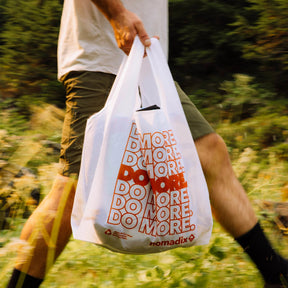 Pocket Tote: Own Less. Do More. Nomadix