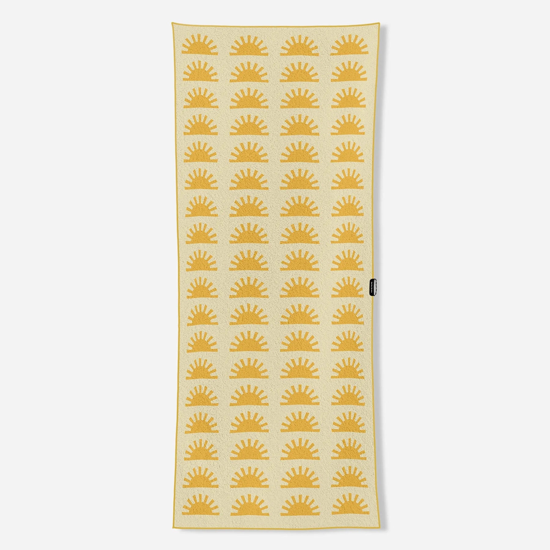 Organic Beach Towel: Sunshine Amber Sun Nomadix