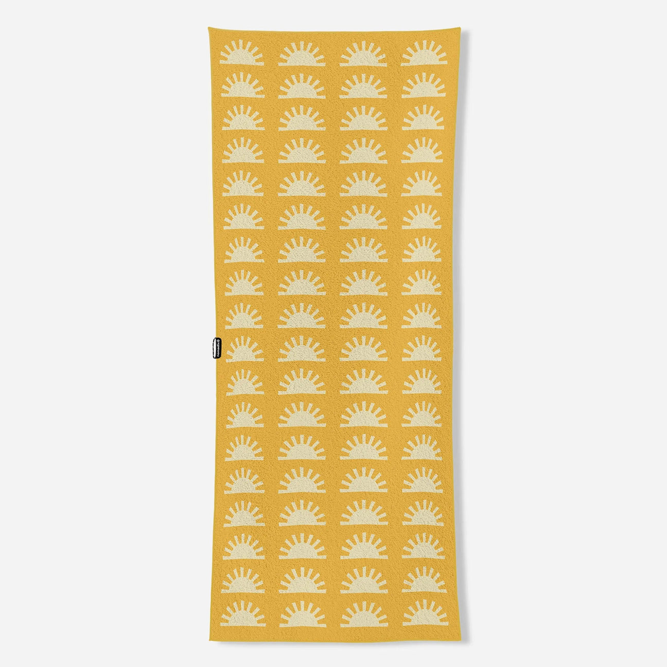 Organic Beach Towel: Sunshine Amber Sun