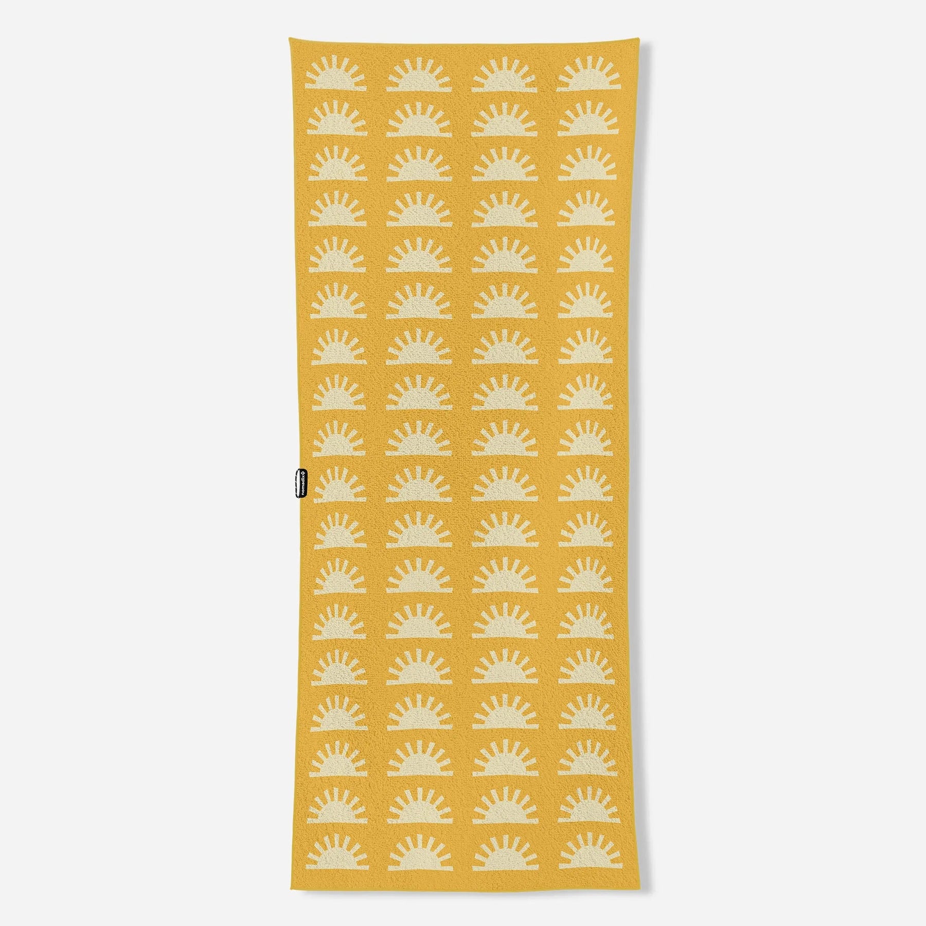 Organic Beach Towel: Sunshine Amber Sun Nomadix