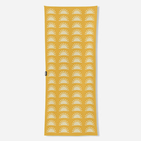 Organic Beach Towel: Sunshine Amber Sun Nomadix