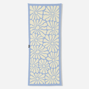 Organic Travel Towel: Lazy Daisy Coastal Blue Nomadix