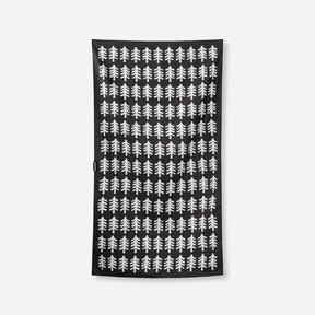 Ultralight Towel: Fresh Pines Black and Tan Nomadix