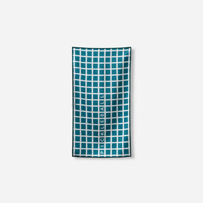 Pickleball Towel: Pickleball Net Teal Ocean Nomadix