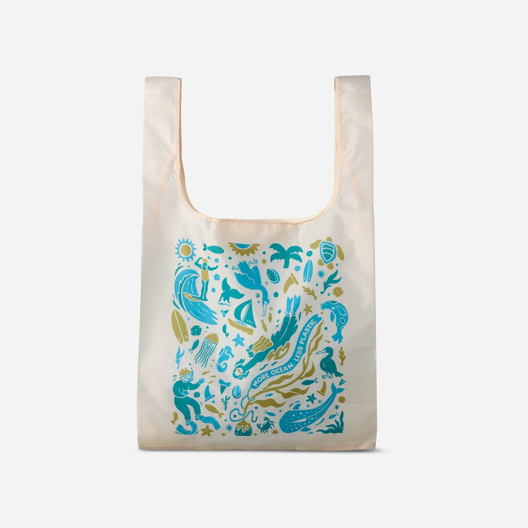 Pocket Tote: Nomadix x 5 Gyres: Coastal Gathering Nomadix