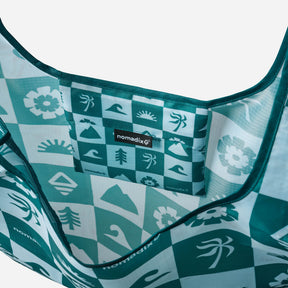 Pocket Tote: Icon Teal Ocean Nomadix
