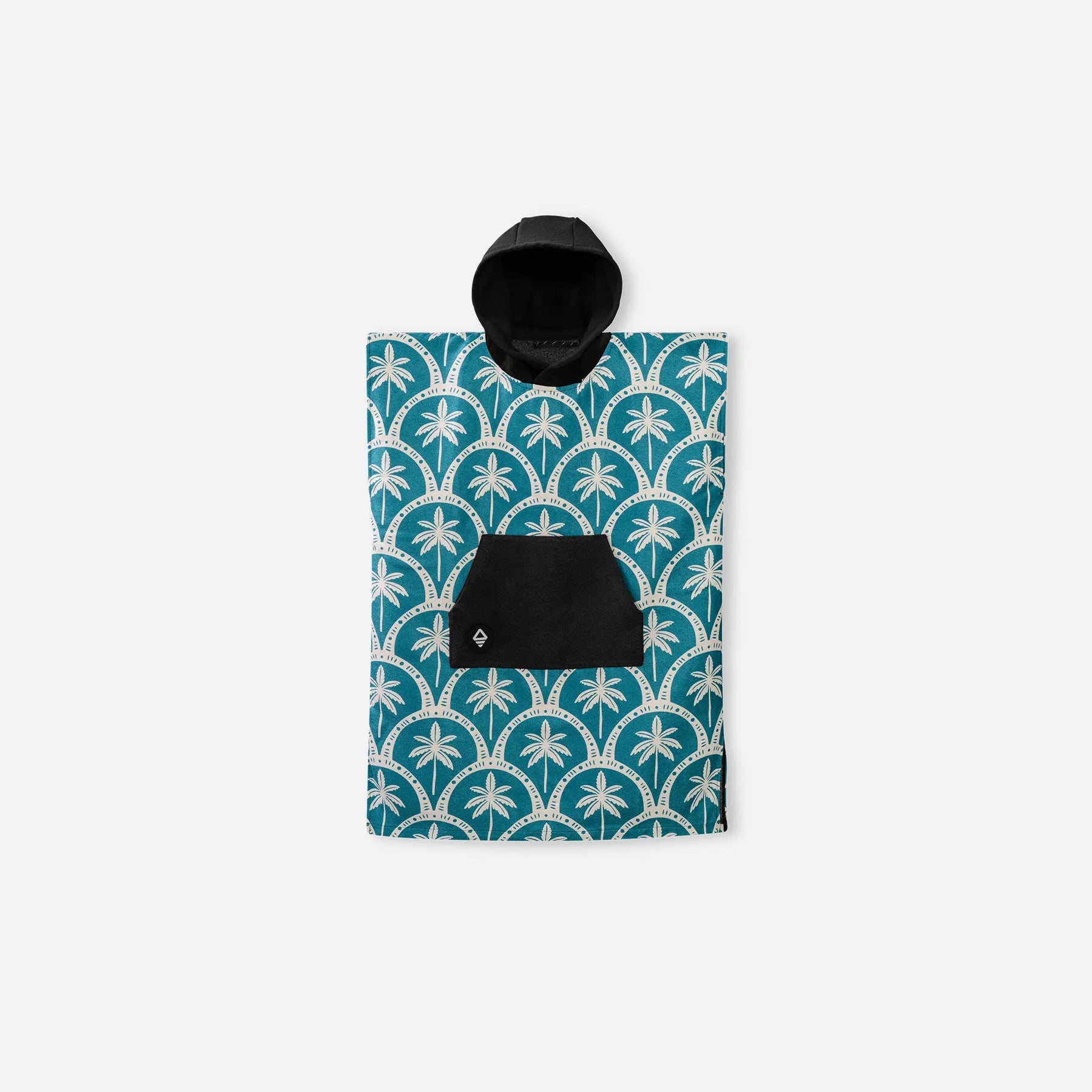 Kids Changing Poncho: Palms Resort Teal Ocean Nomadix