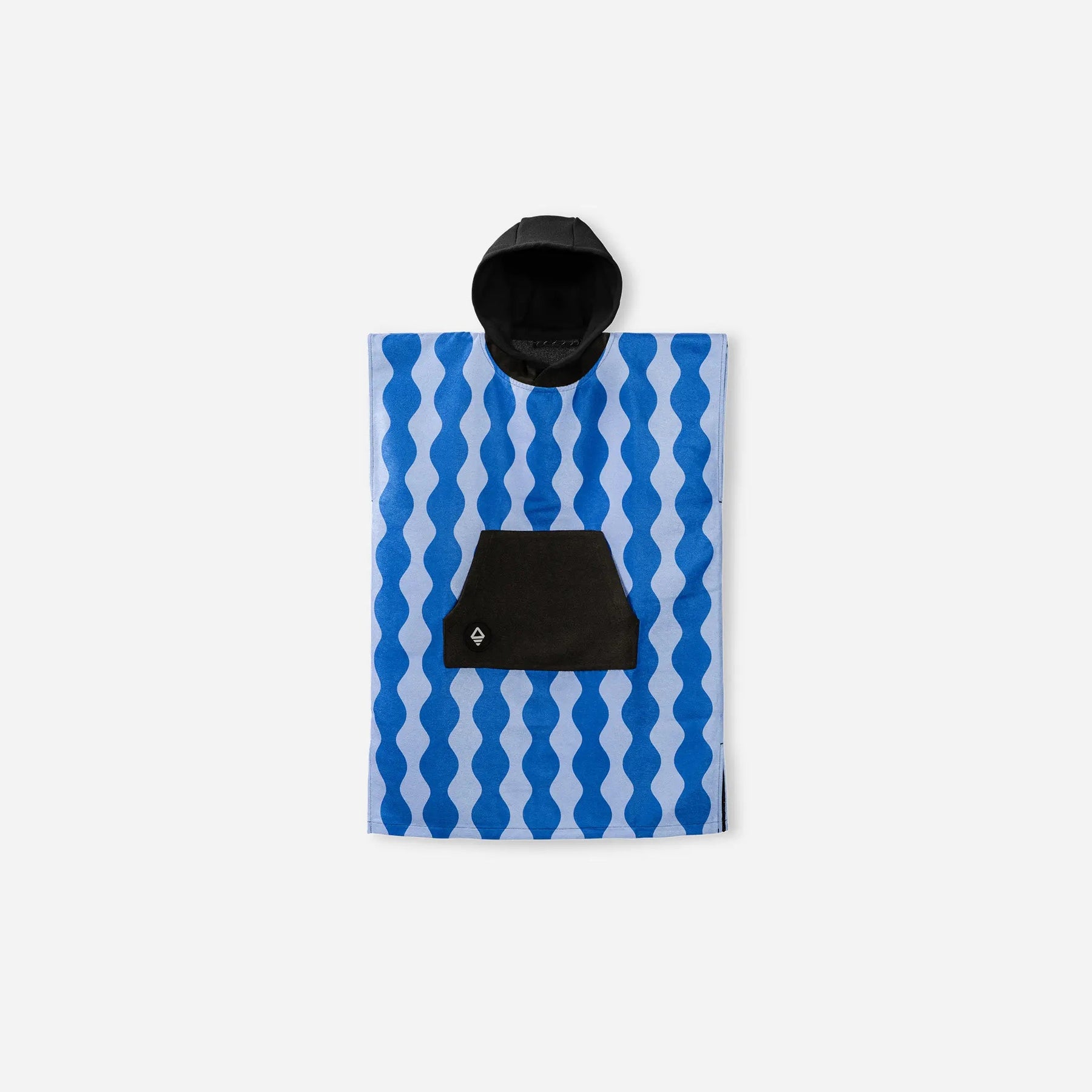 Kids Changing Poncho: Slack Tide Coastal Blue Nomadix
