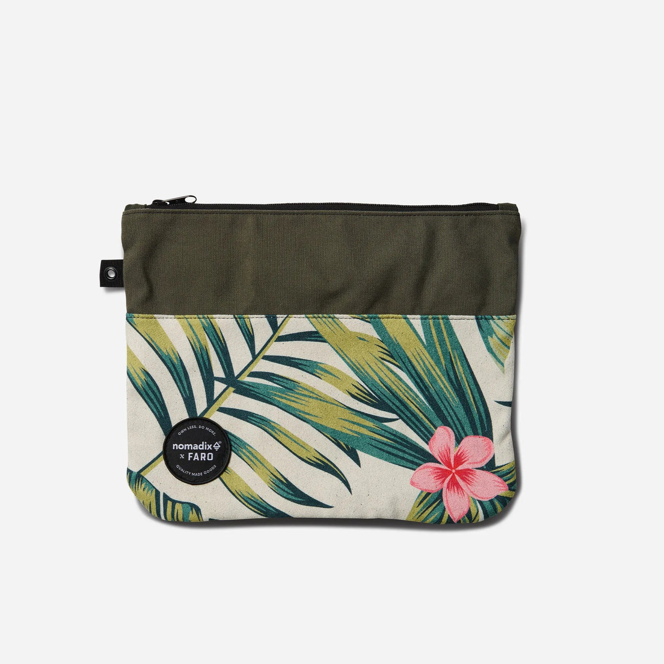 The Large Pouch: Nomadix x FARO: Palms Pink