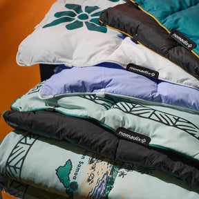 Graphene Puffer Blanket: National Parks and Monuments Map Nomadix