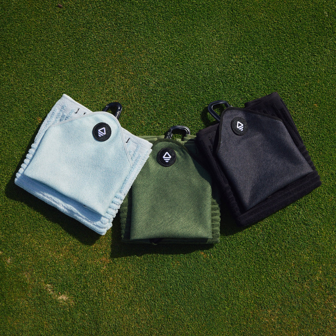 Golf Towel Set: Fairway Night Black