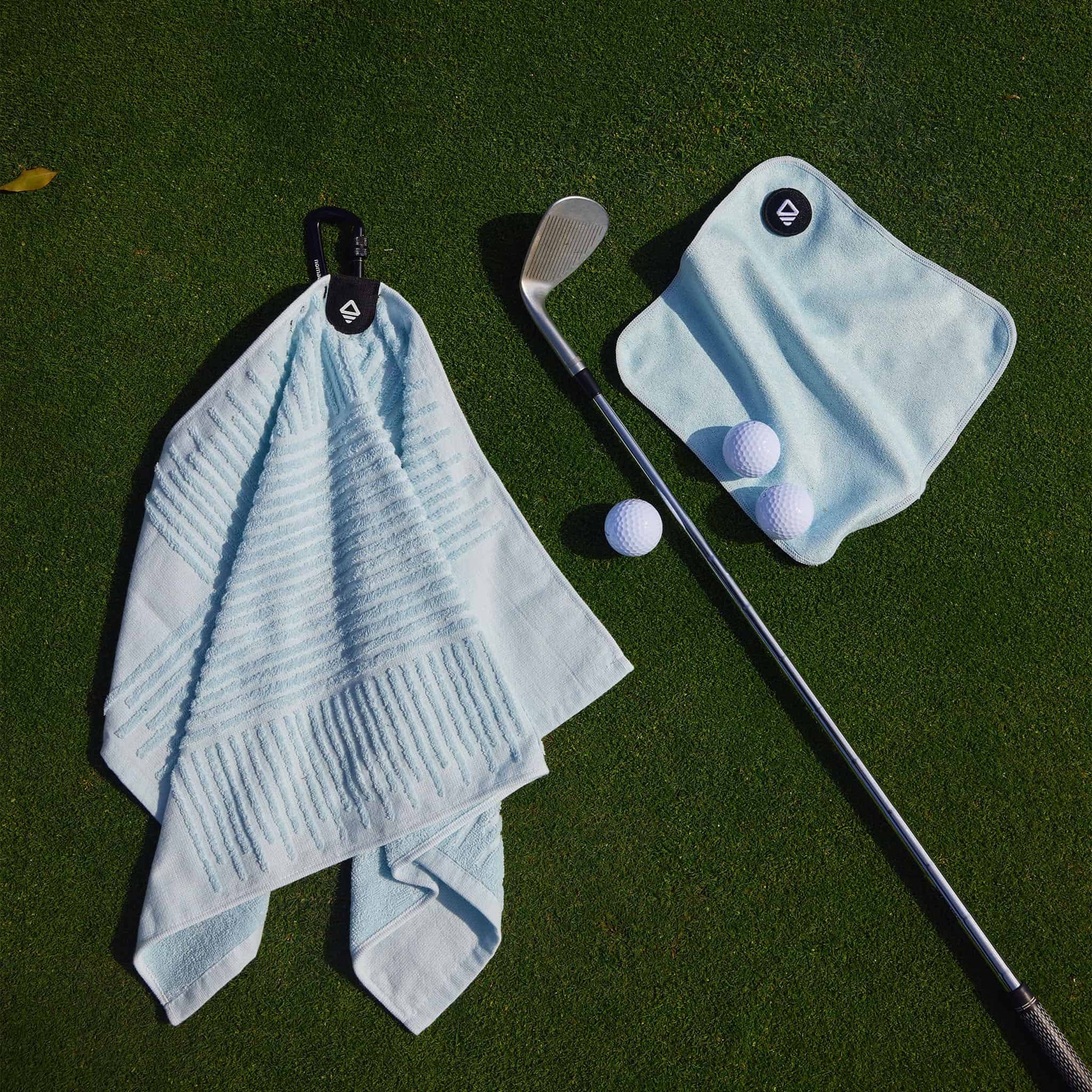 Golf Towel Set: Fairway Pale Blue Nomadix