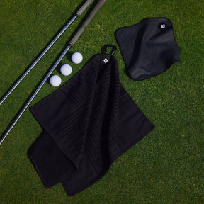 Golf Towel Set: Fairway Night Black Nomadix