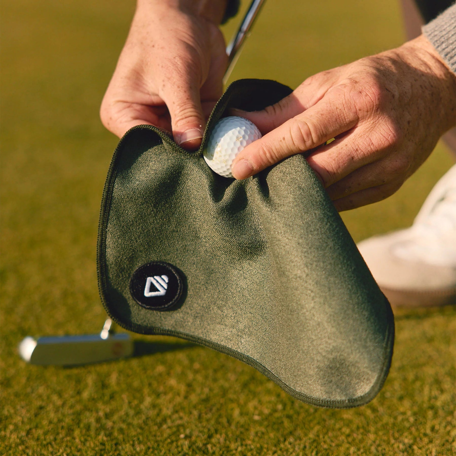 Golf Towel Set: Fairway Grass Green Nomadix