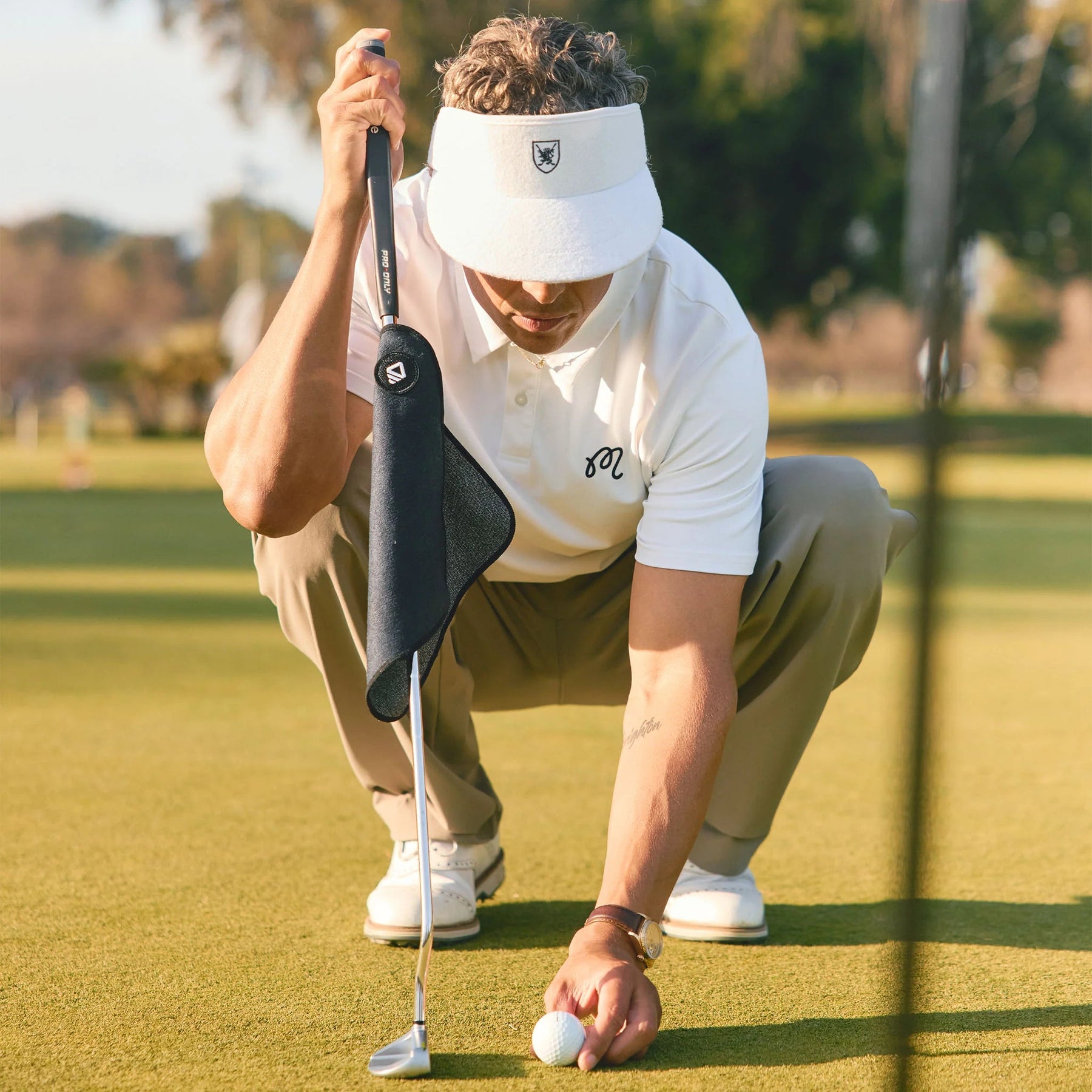Golf Towel Set: Fairway Night Black Nomadix