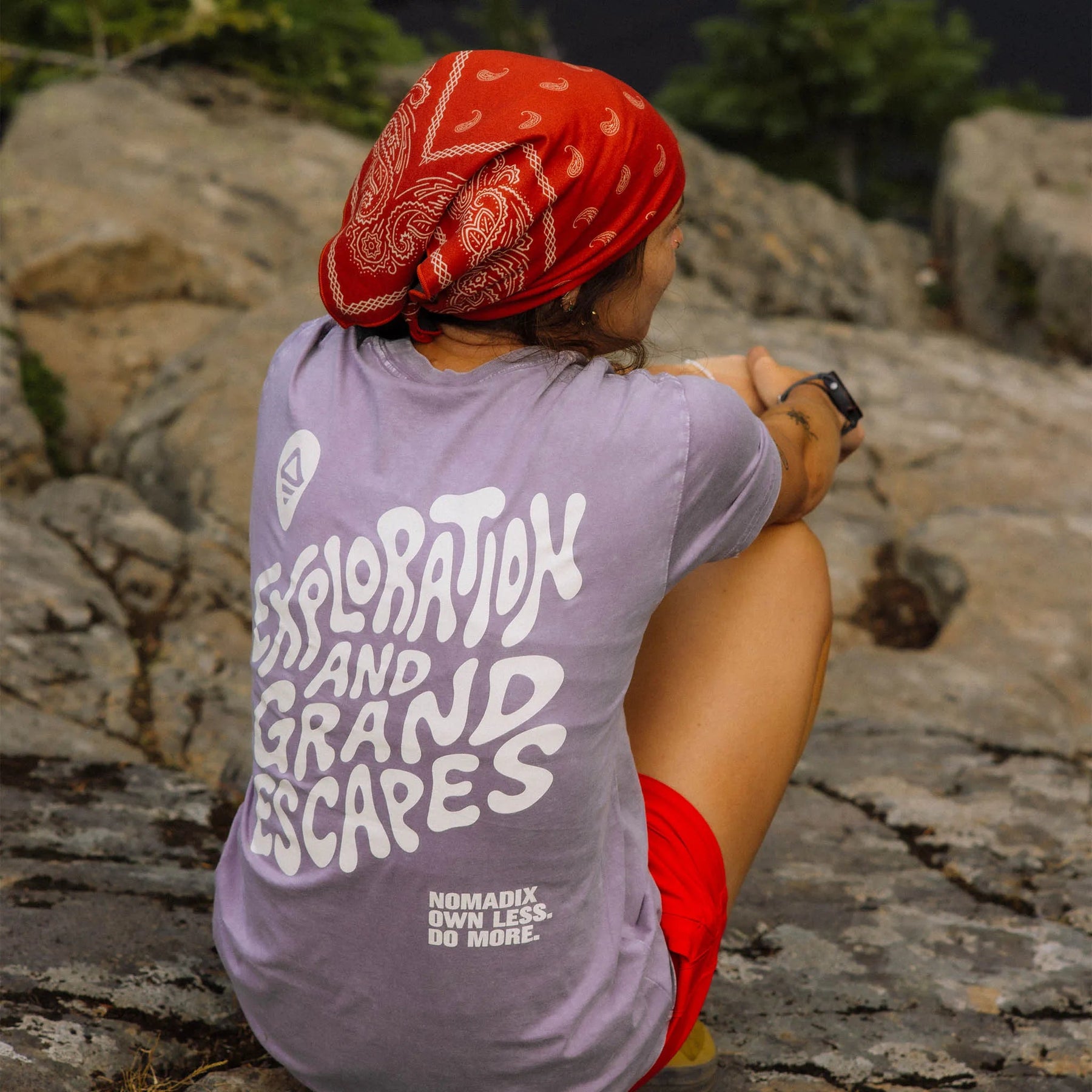 Tee Shirt: Exploration and Grand Escapes Nomadix