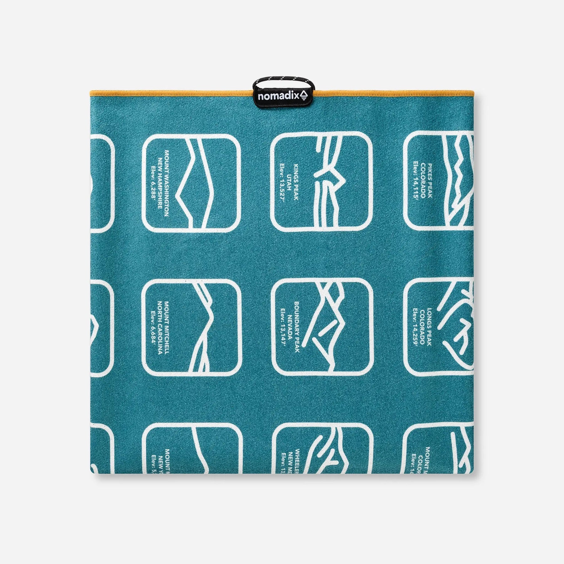 Original Towel: Peaks of the World Teal Ocean Nomadix
