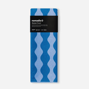 Blanket Towel: Slack Tide Coastal Blue Nomadix