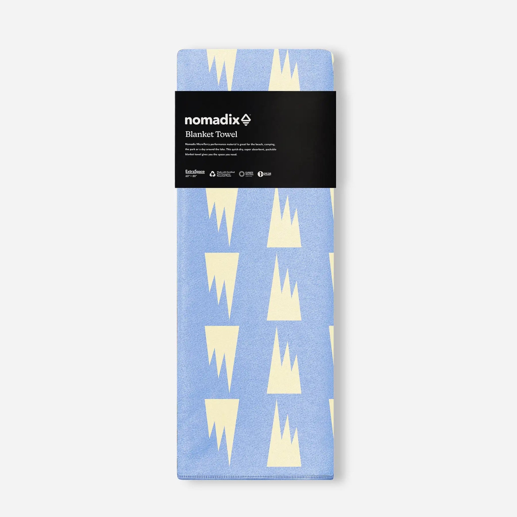 Blanket Towel: Summit Coastal Blue EarthHero Corporate Gifting and Custom Swag