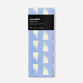 Blanket Towel: Summit Coastal Blue EarthHero Corporate Gifting and Custom Swag