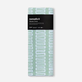 Blanket Towel: Switchback Seafoam Green Nomadix