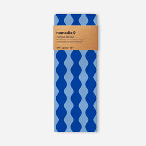Festival Blanket: Slack Tide Coastal Blue Nomadix
