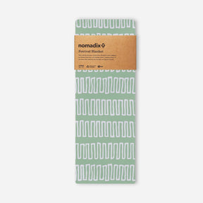 Festival Blanket: Switchback Seafoam Green Nomadix