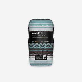 Graphene Puffer Blanket: Baja Aqua Nomadix