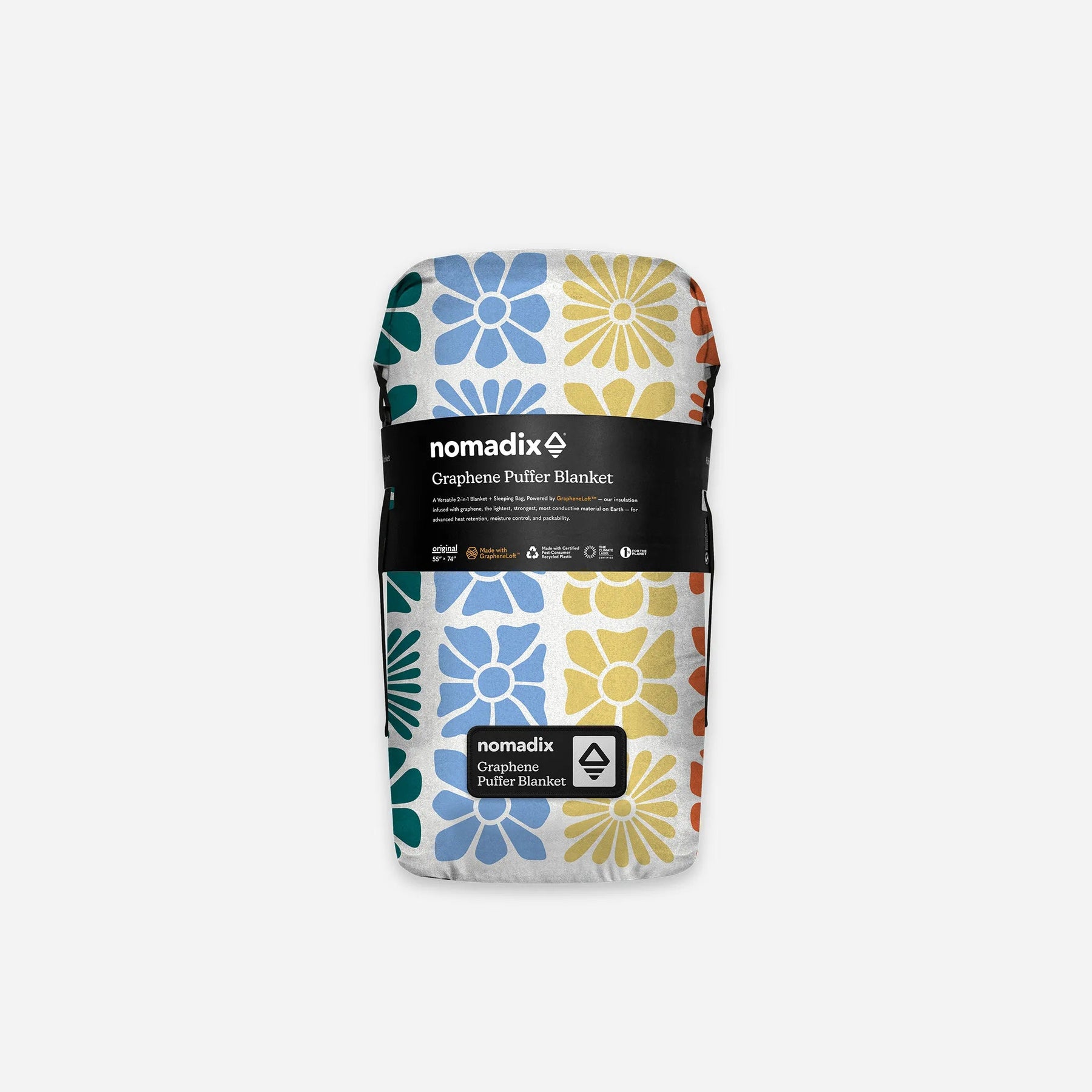 Graphene Puffer Blanket: Flowerbed Multi Nomadix