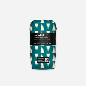 Graphene Puffer Blanket: Summit Green Nomadix