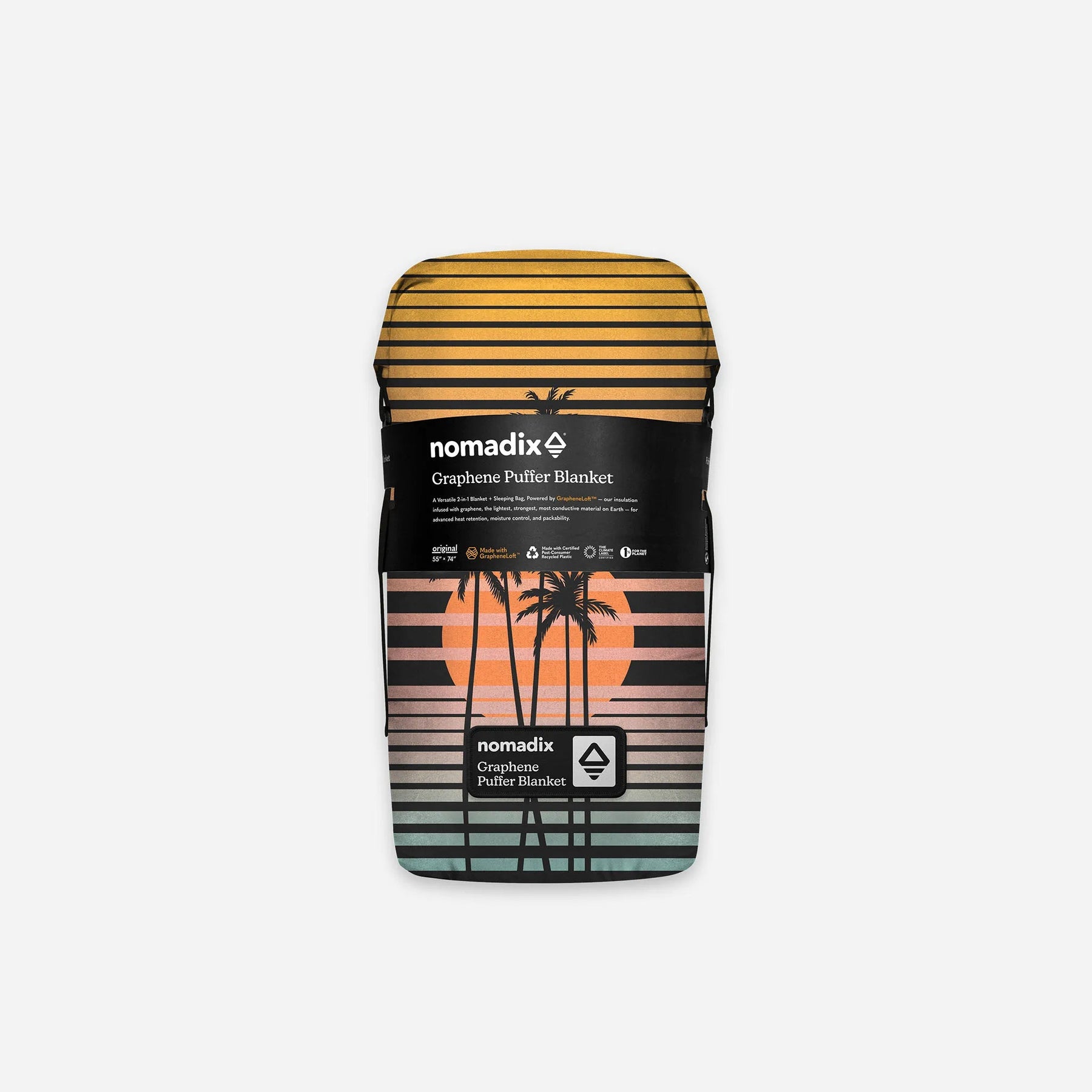 Graphene Puffer Blanket: Vice Yellow Nomadix