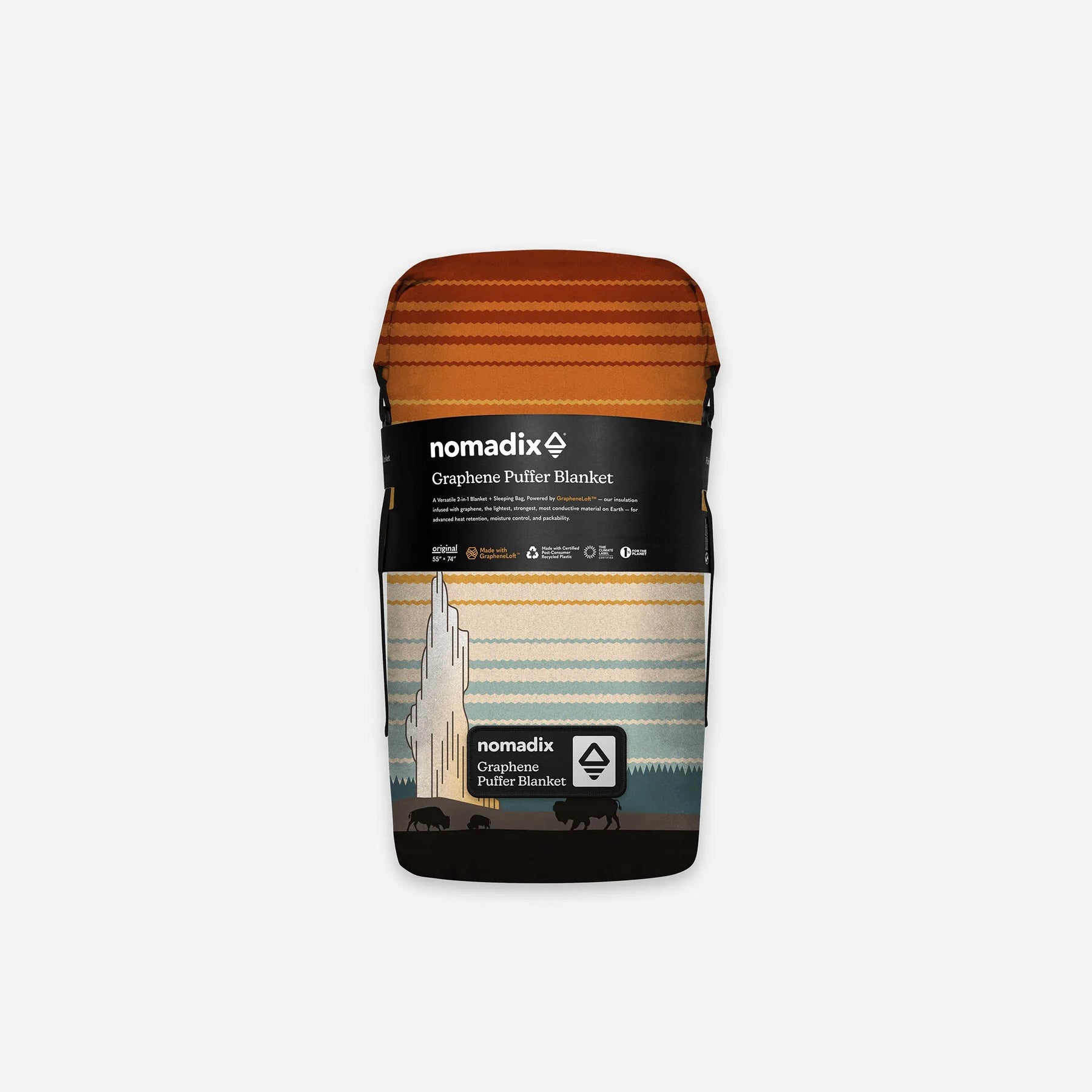 Graphene Puffer Blanket: Yellowstone Nomadix