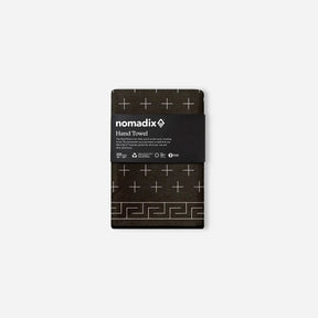 Hand Towel: Barton Black Nomadix