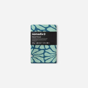 Hand Towel: Lazy Daisy Seafoam Green Nomadix