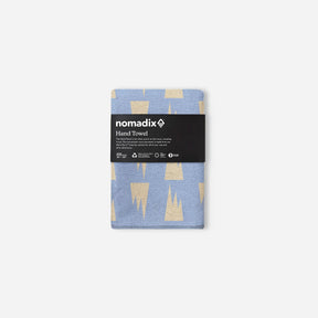 Hand Towel: Summit Coastal Blue Nomadix