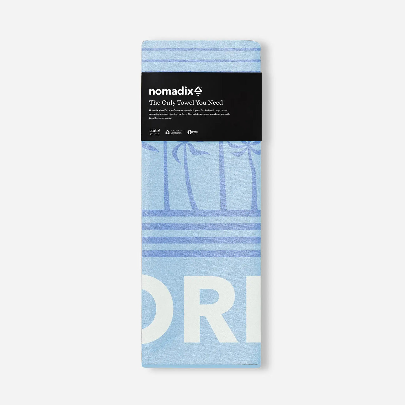 Original Towel: Florida Palms Coastal Blue
